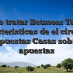 Cómo tratar Betsson: Tantas características de el cirujano Apuestas Casas sobre apuestas