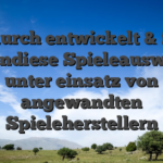 Dadurch entwickelt & fallt ebendiese Spieleauswahl unter einsatz von angewandten Spieleherstellern