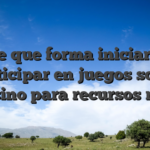 De que forma iniciar a participar en juegos sobre casino para recursos real