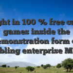 Delight in 100 % free casino games inside the demonstration form on Gambling enterprise Master