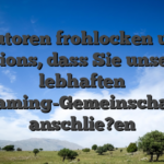 Die autoren frohlocken united nations, dass Sie unserer lebhaften Gaming-Gemeinschaft anschlie?en