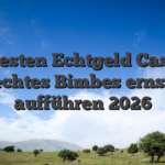 Die besten Echtgeld Casinos: Um echtes Bimbes ernsthaft aufführen 2026