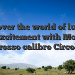 Discover the world of luxury and excitement with Mondial Grosso calibro Circolo