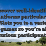 Discover well-identified platforms particularly FreeSlots you to a variety of such games so you’re able to curious participants