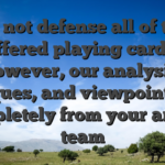 Do not defense all of the offered playing cards, however, our analysis, critiques, and viewpoints are completely from your article team