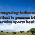 Do wagering indicate an identical to possess bingo otherwise sports betting?