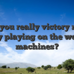 Do you really victory real money playing on the web slot machines?