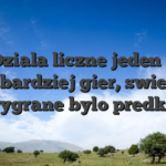 Dziala liczne jeden z najbardziej gier, swietny wygrane bylo predkie