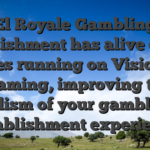 El Royale Gambling establishment has alive dealer games running on Visionary iGaming, improving the realism of your gambling establishment experience