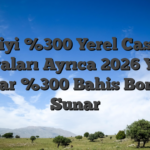 En iyi %300 Yerel Casino Ekstraları Ayrıca 2026 Yılına Kadar %300 Bahis Bonusu Sunar