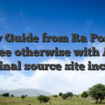 Enjoy Guide from Ra Position For free otherwise with A real original source site income