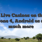 Enjoy Live Casinos on the new iphone 4, Android os and much more