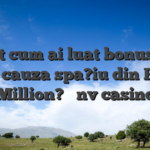 Exact cum ai luat bonusurile din cauza spa?iu din Play Million? � nv casino