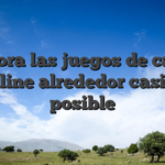 Explora las juegos de casino online alrededor casino posible