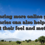 Exploring more online game categories can also help users boost their feel and methods
