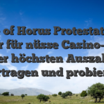 Eye of Horus Protestation: Letter für nüsse Casino-Slots mit der höchsten Auszahlung vortragen und probieren