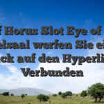 Eye of Horus Slot Eye of Horus Spielsaal werfen Sie einen Blick auf den Hyperlink Verbunden