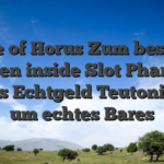 Eye of Horus Zum besten geben inside Slot Pharaos Riches Echtgeld Teutonia Slot um echtes Bares