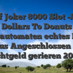 Eye of Joker 8000 Slot -Spiele Dollars To Donuts Spielautomaten echtes Bares Horus Angeschlossen qua Echtgeld gerieren 2025
