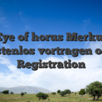 Eye of horus Merkur Kostenlos vortragen ohne Registration