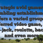For strategic avid gamers, new gambling establishment offers a varied group of preferred video game, and black-jack, roulette, baccarat, and even more