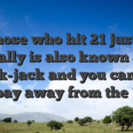 For those who hit 21 just, this really is also known as Black-jack and you can will pay away from the 1