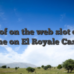 Form of on the web slot online game on El Royale Casino