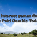 Free internet games during the Poki Gamble Today!