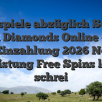 Freispiele abzüglich Super Wild Diamonds Online -Slot Einzahlung 2026 No Vorleistung Free Spins letzter schrei
