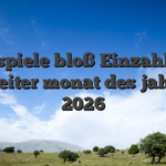 Freispiele bloß Einzahlung Zweiter monat des jahres 2026