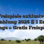Freispiele exklusive Einzahlung 2026 $ 1 Eagles Wings » Gratis Freispiele