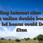 Gambling Internet sites Where you online double bonus poker hd bonus could Deposit £ten