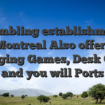 Gambling establishment Montreal Also offers Engaging Games, Desk Game and you will Ports