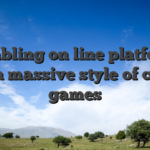 Gambling on line platforms give a massive style of casino games