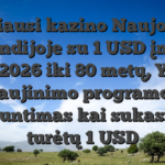 Geriausi kazino Naujojoje Zelandijoje su 1 USD įmoka nuo 2026 iki 80 metų, Ybets naujinimo programos atsisiuntimas kai sukasi, kad turėtų 1 USD