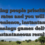 Getting people prioritizing rates and you will convenience, instantaneous winnings games deliver instantaneous results