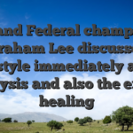 Grand Federal champion Graham Lee discusses lifestyle immediately after paralysis and also the expect healing