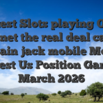 Greatest Slots playing On the internet the real deal casino captain jack mobile Money Finest Us Position Games March 2026