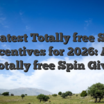 Greatest Totally free Spin Incentives for 2026: All Totally free Spin Give