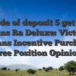 Guide of deposit 5 get 100 spins Ra Deluxe: Victory Means Incentive Purchase Free Position Opinion
