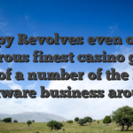 Happy Revolves even offers numerous finest casino games out of a number of the best software business around