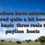 Harbors have naturally evolved quite a bit because the basic �three reels that payline� hosts