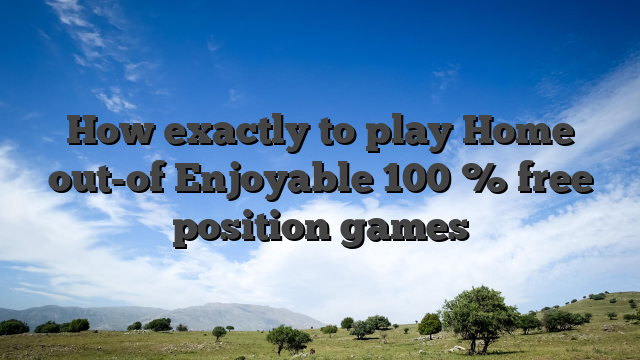 How exactly to play Home out-of Enjoyable 100 % free position games
