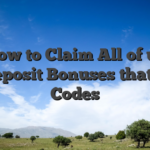 How to Claim All of us No-deposit Bonuses that have Codes