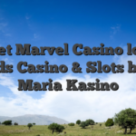 Idræt Marvel Casino login Fritids Casino & Slots bland Maria Kasino