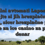 Igralni avtomati Laponska Oglejte si jih brezplačno na spletu, sicer brezplačne promo kode za ice casino za pravi denar