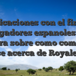 Indicaciones con el fin de jugadores espanoles la manera sobre como comenzar clase acerca de Royale500