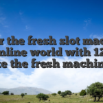 It offer the fresh slot machines into online world with 12 reels like the fresh machines