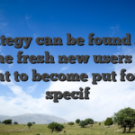 It strategy can be found solely to the fresh new users and ought to become put for the specif