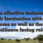 It’s an effective testament on their fascination with the game as well as their resilience facing rules